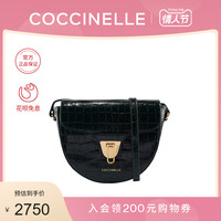 20秋冬新品COCCINELLE/可奇奈尔BEAT小号鳄鱼纹女式单肩斜挎包
