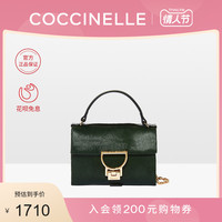 COCCINELLE/可奇奈尔MIGNON PONY小号反牛皮女小方包斜挎包单肩包
