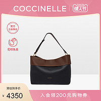 COCCINELLE/可奇奈尔 秋冬新品 25系列 女士中号牛皮单肩包托特包