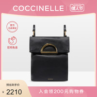 COCCINELLE/可奇奈尔 DALIA 女士双肩包牛皮女包
