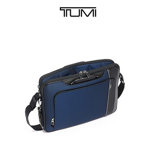 TUMI/途明Arrive'系列现代时尚拼接设计男士电脑公文包
