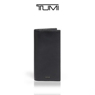 TUMI/途明NASSAU SLG系列现代商务牛皮男士长款翻折钱包