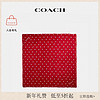 COACH/蔻驰女士情人节系列方形围巾红苹果色