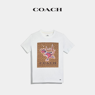 COACH/蔻驰 REXY城市经典标志T恤