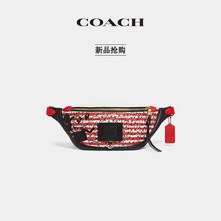 COACH/蔻驰男士DISNEY Mickey联名系列RIVINGTON腰包