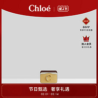 Chloe蔻依 2020时尚新款三色光面小牛皮Chloé C标识卡包