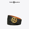 TORY BURCH 汤丽柏琦  双T Logo 金属扣 双面牛皮皮带 56644