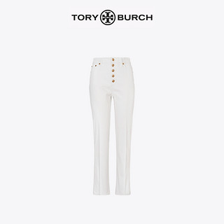 TORY BURCH 汤丽柏琦 20春夏女装 高腰微喇长裤 64932