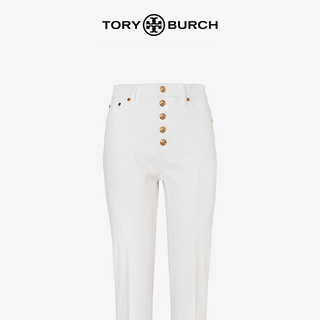 TORY BURCH 汤丽柏琦 20春夏女装 高腰微喇长裤 64932