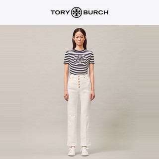 TORY BURCH 汤丽柏琦 20春夏女装 高腰微喇长裤 64932