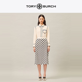 TORY BURCH 汤丽柏琦 20春夏女装 印花收腰半身裙55555