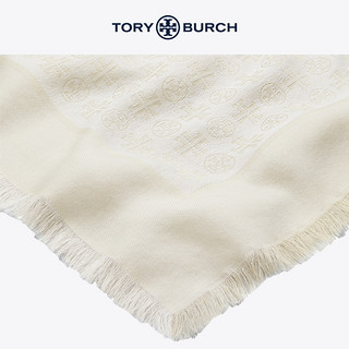 Tory Burch 汤丽柏琦 羊毛双T LOGO围巾 45664