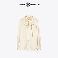 Tory Burch 汤丽柏琦 20秋冬女装 系带蝴蝶结衬衫 76174