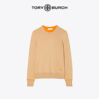 TORY BURCH 汤丽柏琦秋冬女装撞色羊绒衫针织衫76014