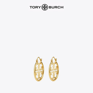 TORY BURCH 汤丽柏琦 MILLER 双T LOGO 环形耳环 79001