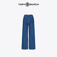 TORY BURCH 汤丽柏琦 21假日女装 简洁休闲裤牛仔裤 76374