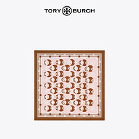 TORY BURCH 汤丽柏琦 双T LOGO方巾腕带丝巾 79094