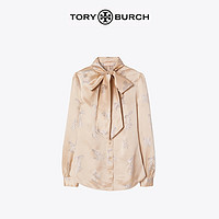 TORY BURCH 汤丽柏琦 21假日女装 蝴蝶结衬衫80082