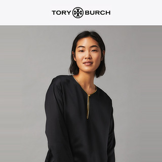 TORY BURCH 汤丽柏琦 21假日女装 真丝休闲衬衫 78826