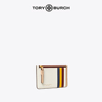 TORY BURCH 汤丽柏琦 PERRY 撞色 牛皮 卡包女包 80717