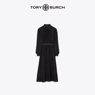 TORY BURCH 汤丽柏琦 21假日女装 黑色波点连衣裙 62152