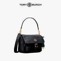 TORY BURCH 汤丽柏琦 PIPER 尼龙手提斜挎包 74651（深蓝色 403）