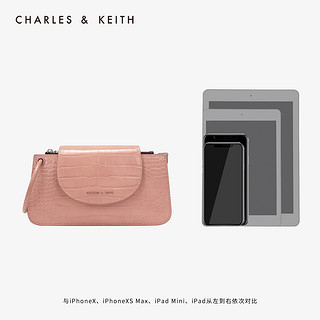 CHARLES&KEITH女包CK6-10700897女翻盖迷你手拿包单肩包