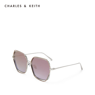 CHARLES&KEITH配饰CK3-81280366双层镜框饰女士太阳眼镜