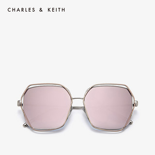 CHARLES&KEITH配饰CK3-81280366双层镜框饰女士太阳眼镜