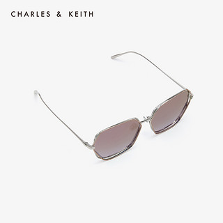 CHARLES&KEITH配饰CK3-81280366双层镜框饰女士太阳眼镜