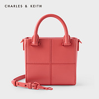 CHARLES & KEITH 女格紋包面手提單肩包