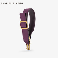 CHARLES＆KEITH肩带CK8-62250037 欧美金属方扣装饰女士肩带
