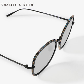 CHARLES & KEITH CHARLES＆KEITH墨镜CK3-71280317蝶形太阳镜