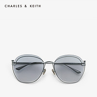 CHARLES&KEITH配饰CK3-71280347金属细边框摩登女士太阳眼镜