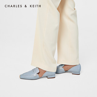 CHARLES&KEITH女鞋CK1-70390290缝线乐福鞋单鞋