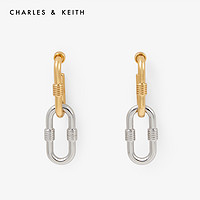 CHARLES&KEITH2020秋冬配饰CK5-42120244拼色长款耳环