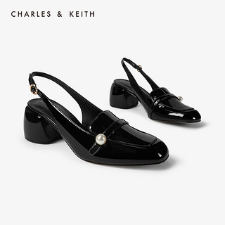 CHARLES&KEITH女鞋CK1-60920202圆珠高跟凉鞋