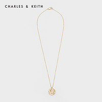CHARLES&KEITH2020秋季新品CK5-22120253女士半宝石装饰个性项链