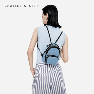 CHARLES&KEITH女包CK2-60150926拉链手提单肩包双肩包