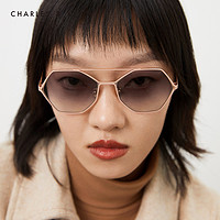 CHARLES & KEITH CHARLES&KEITH秋冬配饰CK3-81280424女士摩登多边形太阳眼镜