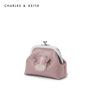 CHARLES＆KEITH2021春季新品CK11-80151018新年卡通牛儿童口金包