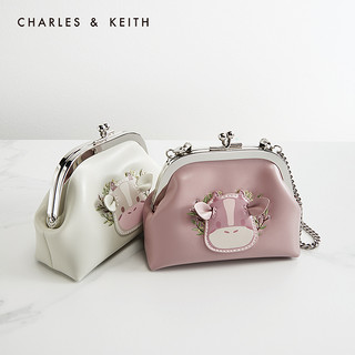 CHARLES＆KEITH2021春季新品CK11-80151018新年卡通牛儿童口金包