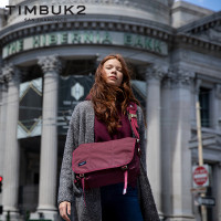 TIMBUK2 天霸 酒红色邮差包男背包潮牌斜挎包女单肩包死飞包信使包