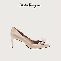 Salvatore Ferragamo/菲拉格慕 女士双蝴蝶结高跟鞋 715244