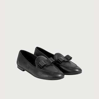 Salvatore Ferragamo/菲拉格慕 女士VARA蝴蝶结莫卡辛鞋 724677