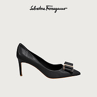 Salvatore Ferragamo/菲拉格慕 女士双蝴蝶结高跟鞋 704655