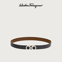 Salvatore Ferragamo/菲拉格慕 男双面可调式GANCINI皮带725452