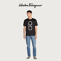 Salvatore Ferragamo/菲拉格慕 男士大号GANCINI T恤 709379