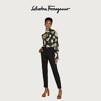 Salvatore Ferragamo/菲拉格慕 女士打鸡布裤装 717746