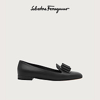 Salvatore Ferragamo/菲拉格慕 女士双蝴蝶结平底鞋 733751